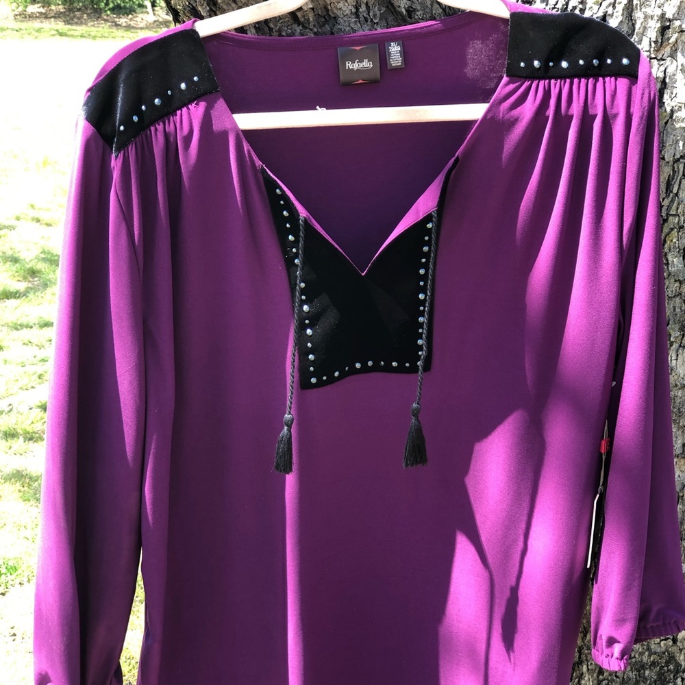 Plum Purple blouse